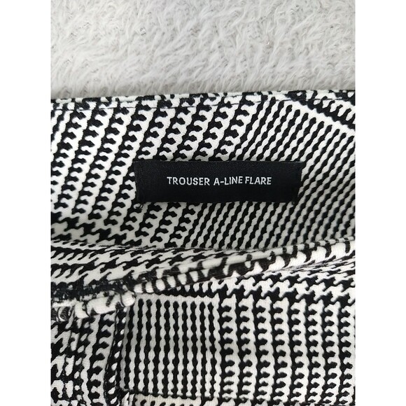 Torrid Studio Luxe Ponte Trouser A-Line Flare Pant Black /White Women's 20R New - Picture 4 of 10